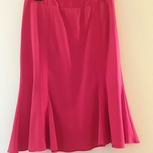 Knee length mermaid skirt